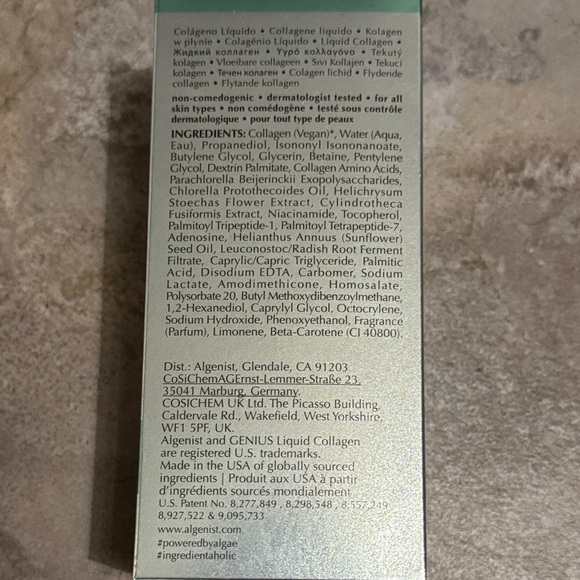 BNIB Sephora Algenist Genius Liquid Collagen Alguronic Acid Serum 30mL - Picture 3 of 7